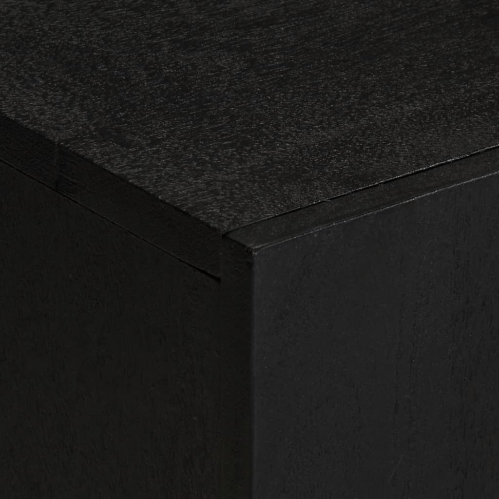 televizoriaus spintelė juoda 105x33x46 cm Engineered Wood