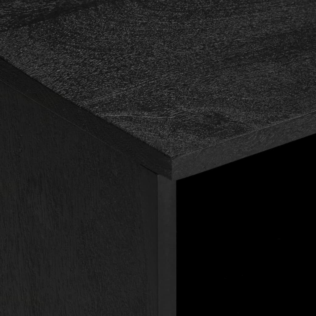 televizoriaus spintelė Juoda 100x33x46 cm Engineered Wood