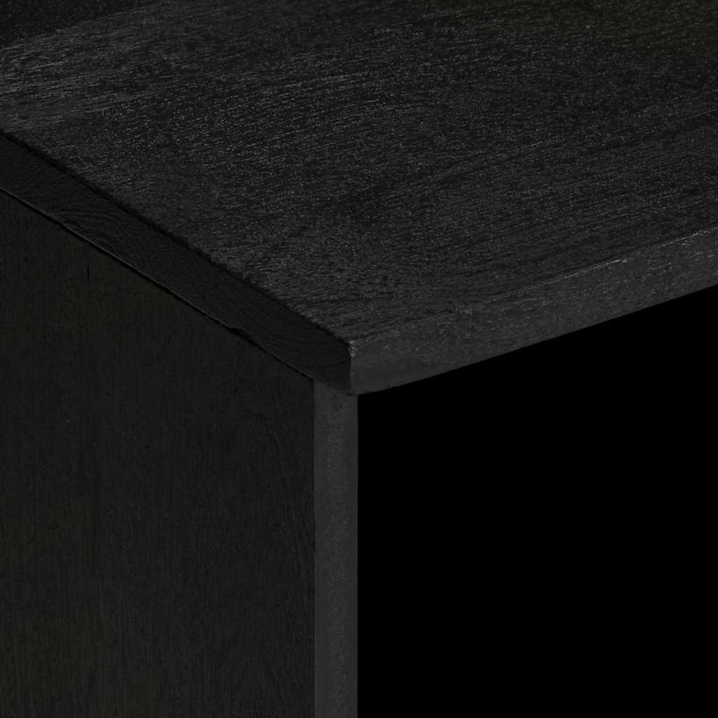televizoriaus spintelė Juoda 100x33x46 cm Engineered Wood