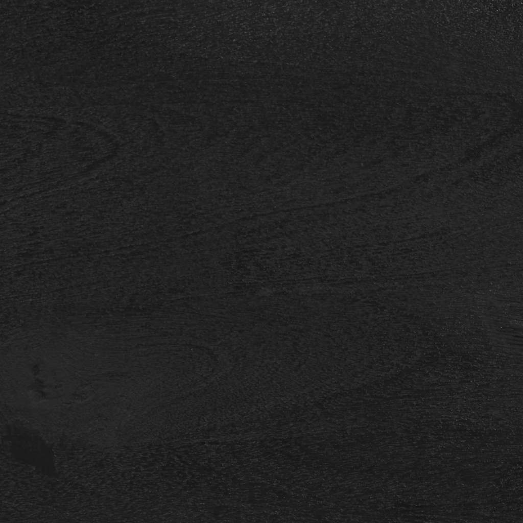 melns skapis 60x33x75 cm inženierijas koksne