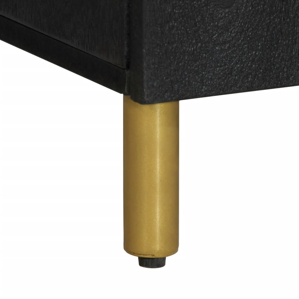 indauja juoda 90x33x75 cm inžinierinė mediena