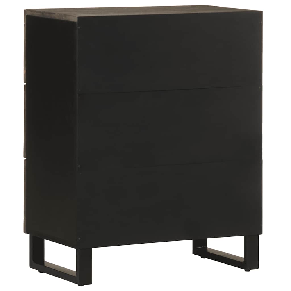 indauja juoda 60x33x75 cm masyvo mango