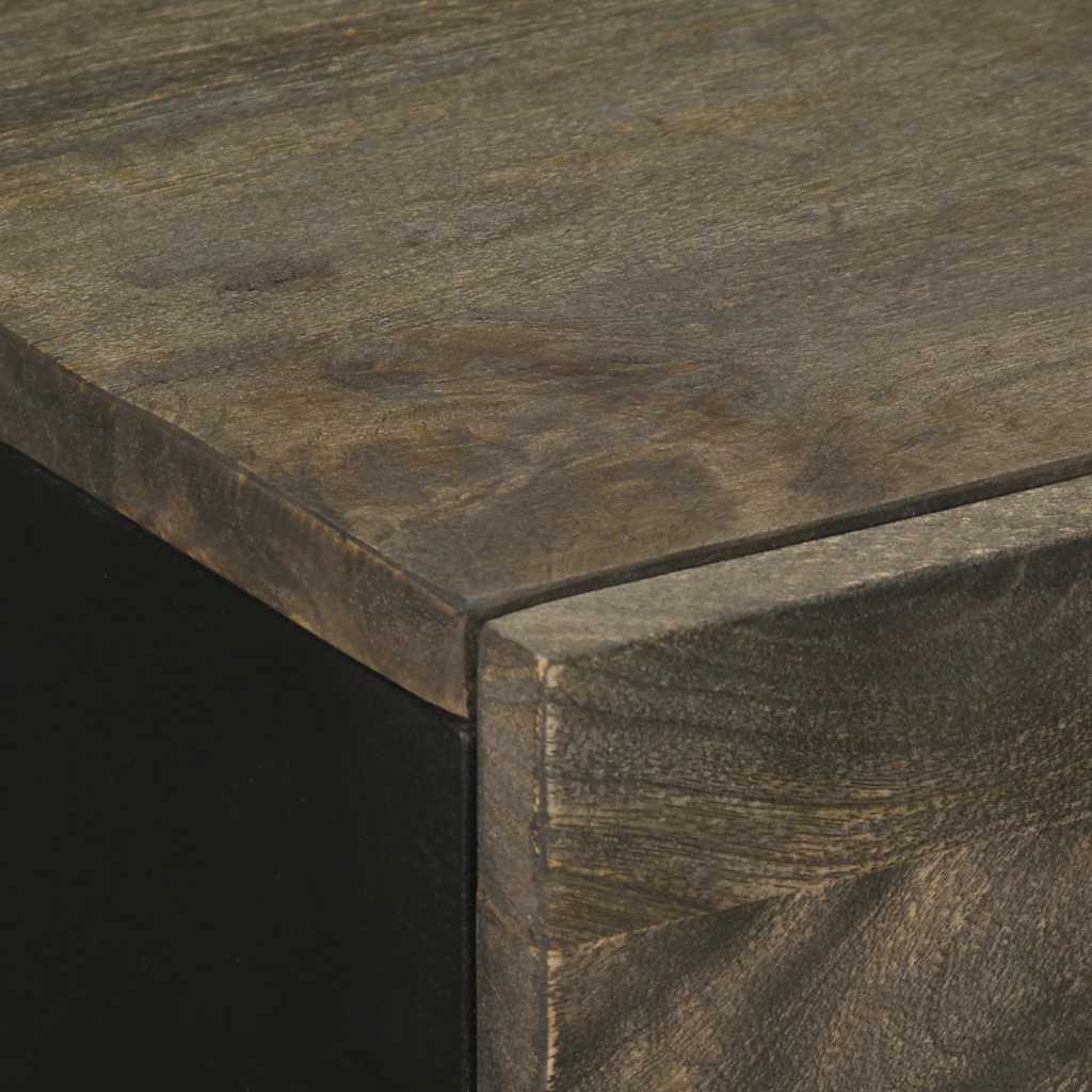 indauja juoda 60x33x75 cm masyvo mango
