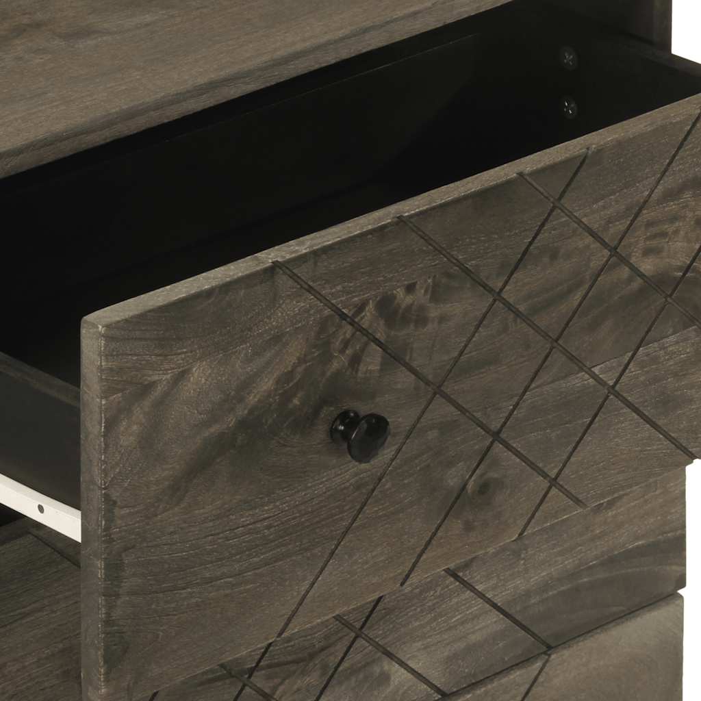 indauja juoda 60x33x75 cm masyvo mango