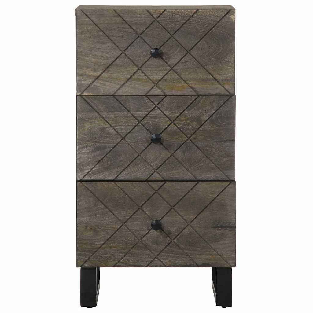 indauja juoda 40x33x75 cm Masyvo medžio mango