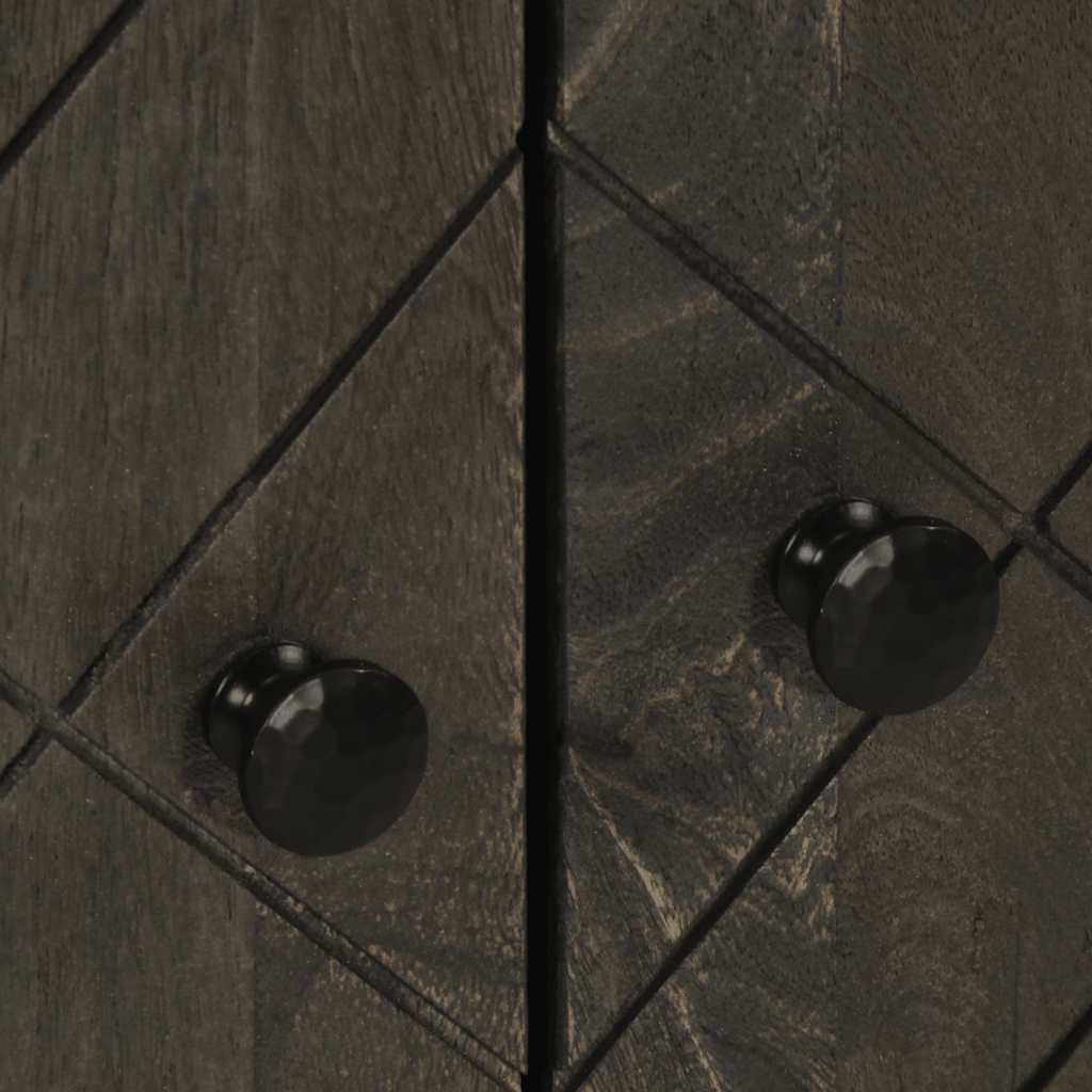 indauja juoda 60x33x75 cm masyvo mango