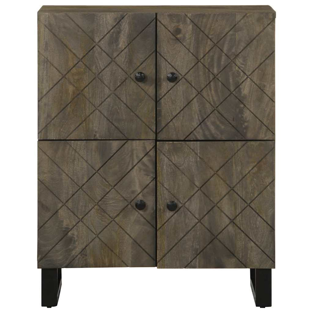 indauja juoda 60x33x75 cm masyvo mango