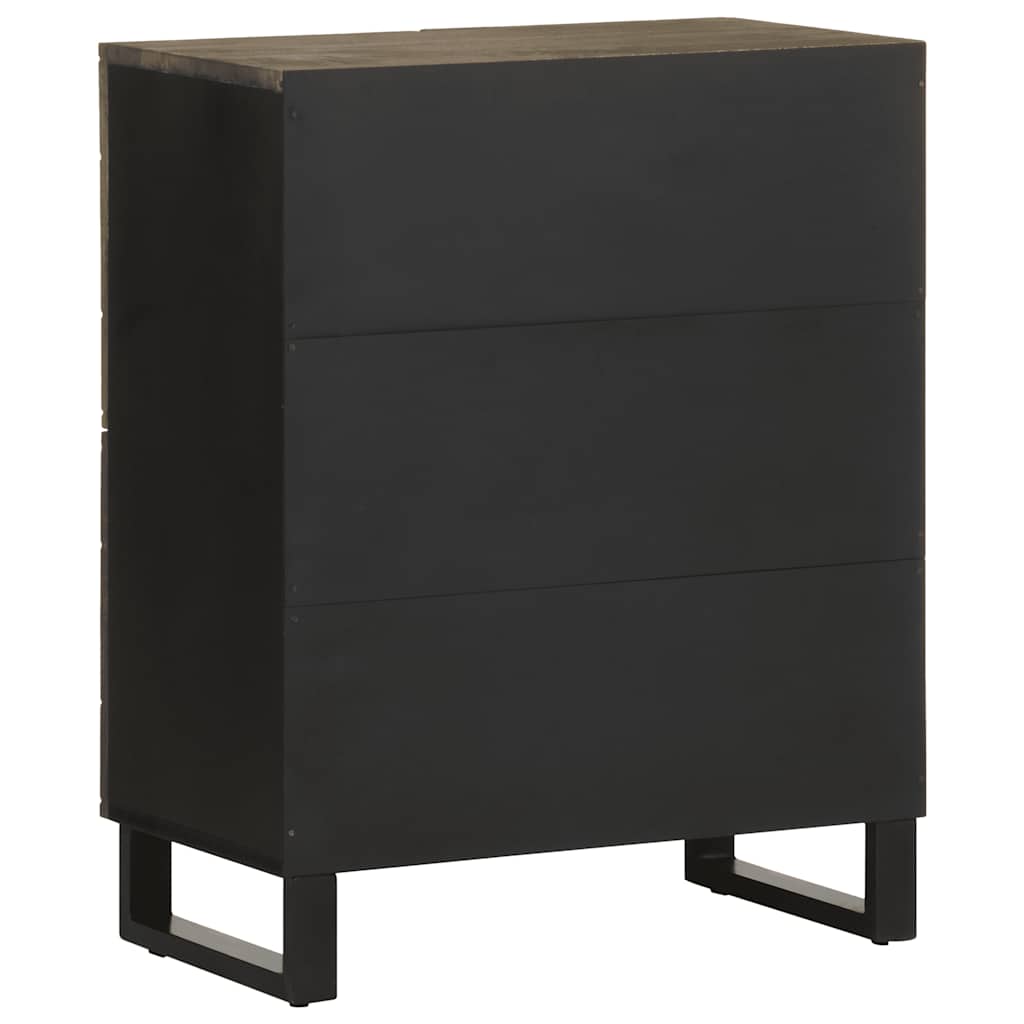 indauja juoda 60x33x75 cm masyvo mango