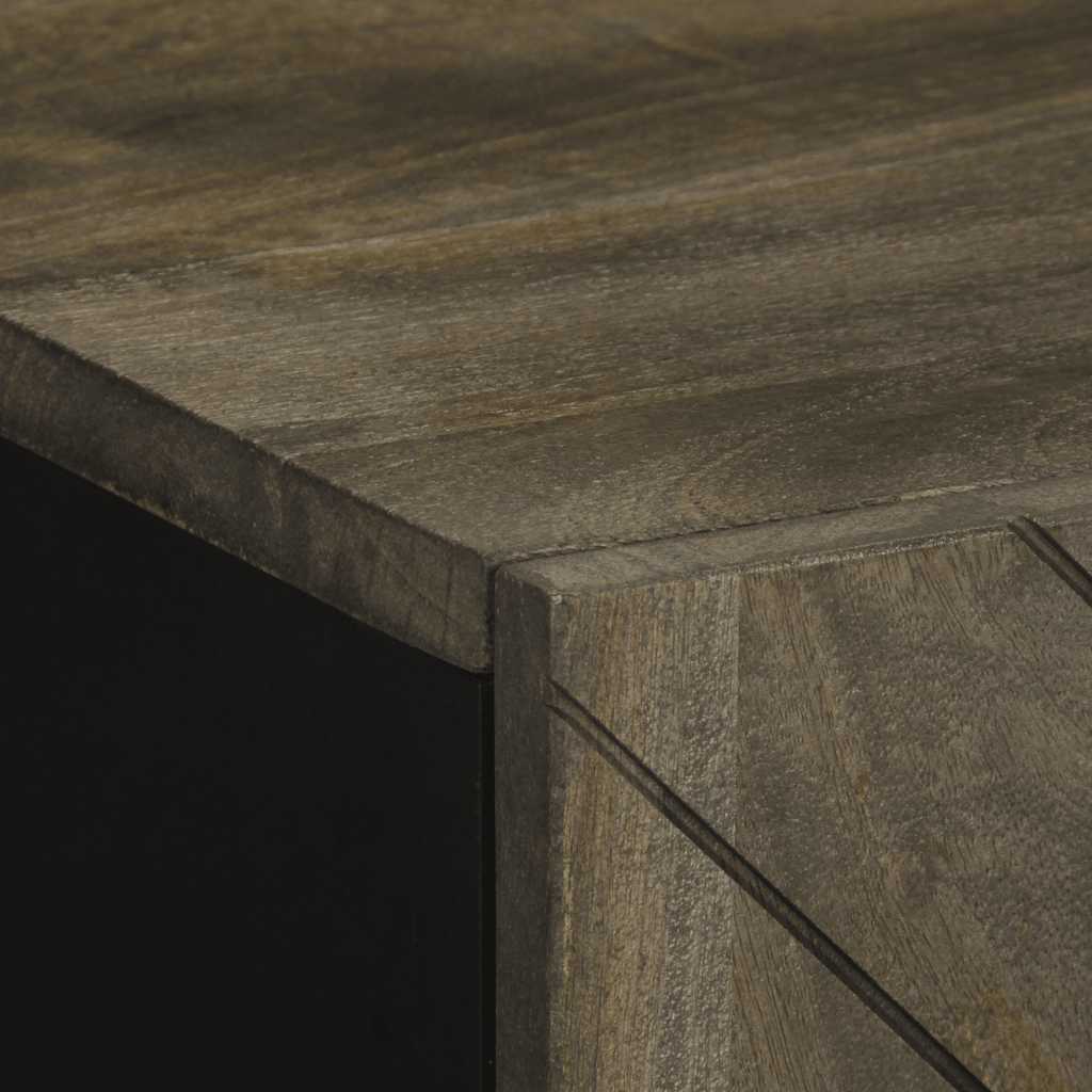 indauja juoda 60x33x75 cm masyvo mango