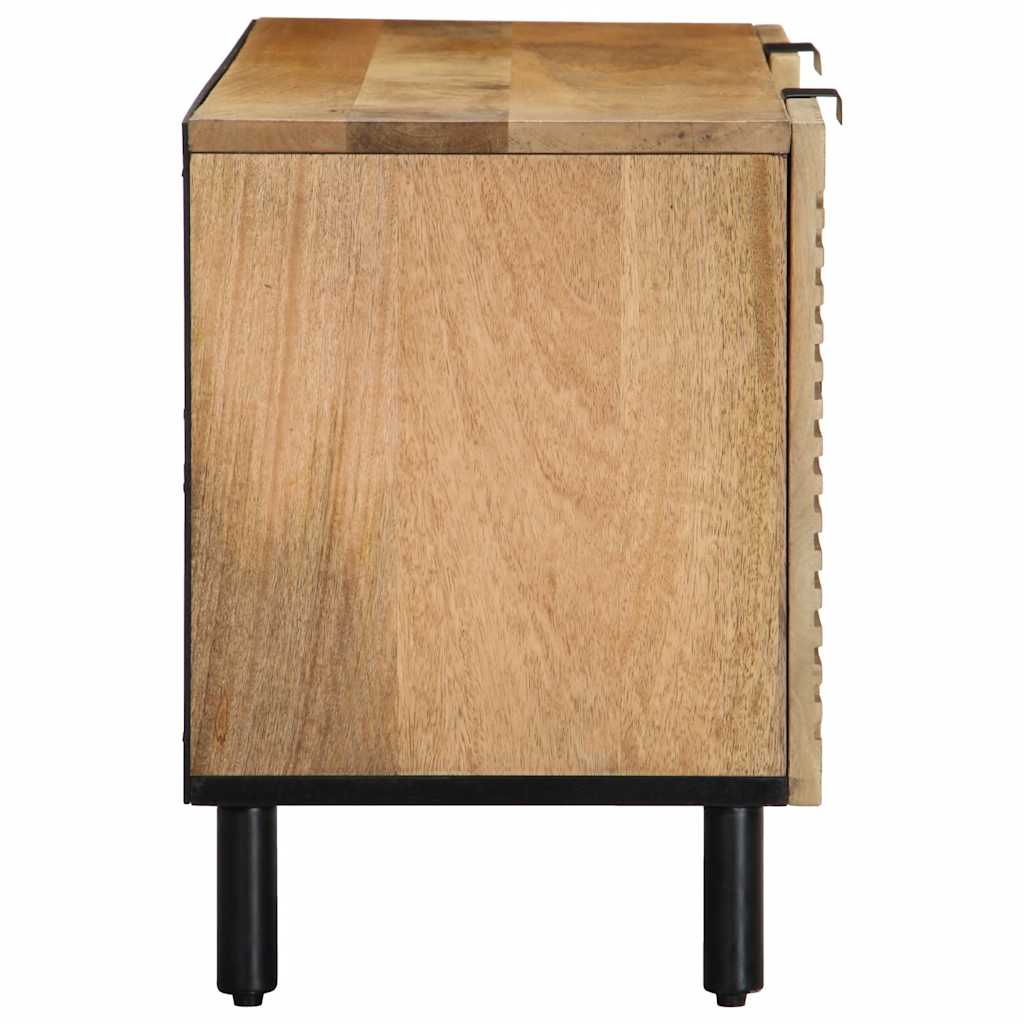 TV skapītis Brūns 105x33x46 cm masīvkoks Mango