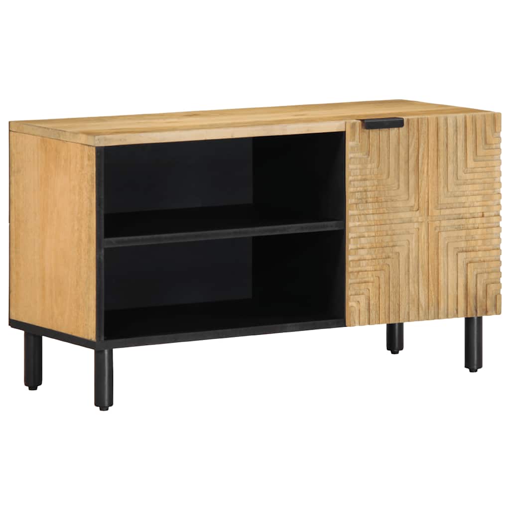 TV skapītis Brūns 80x31,5x46 cm Masīvkoks Mango
