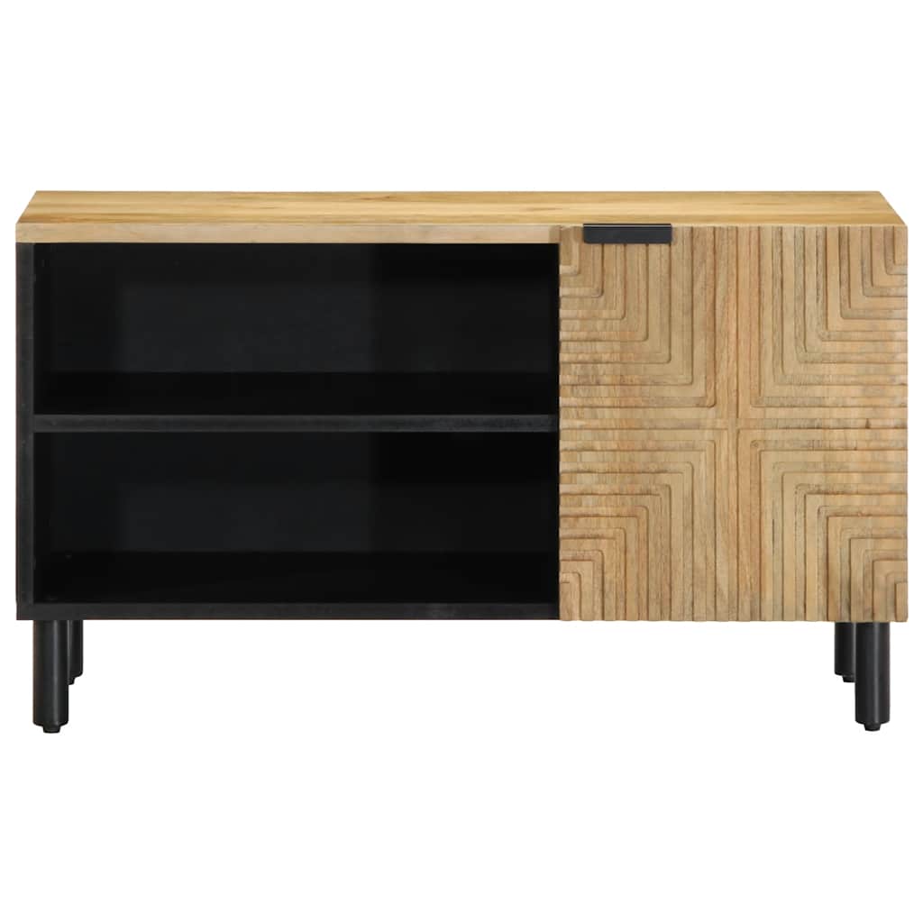 TV skapītis Brūns 80x31,5x46 cm Masīvkoks Mango