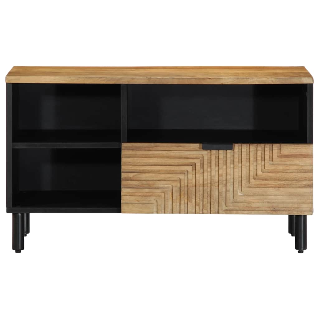 TV Cabinet Brown 80x33x46 cm Solid Mango Wood