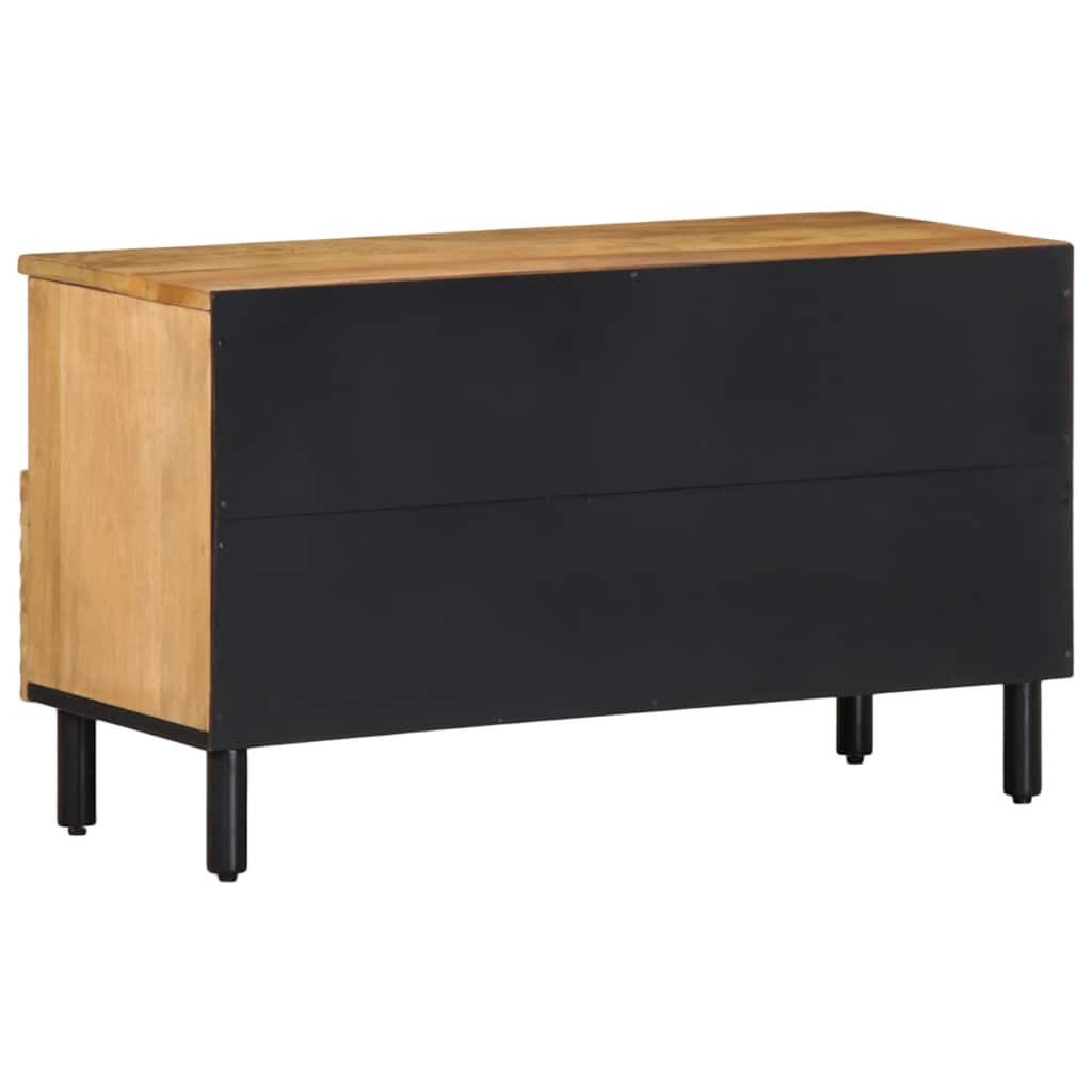 TV Cabinet Brown 80x33x46 cm Solid Mango Wood