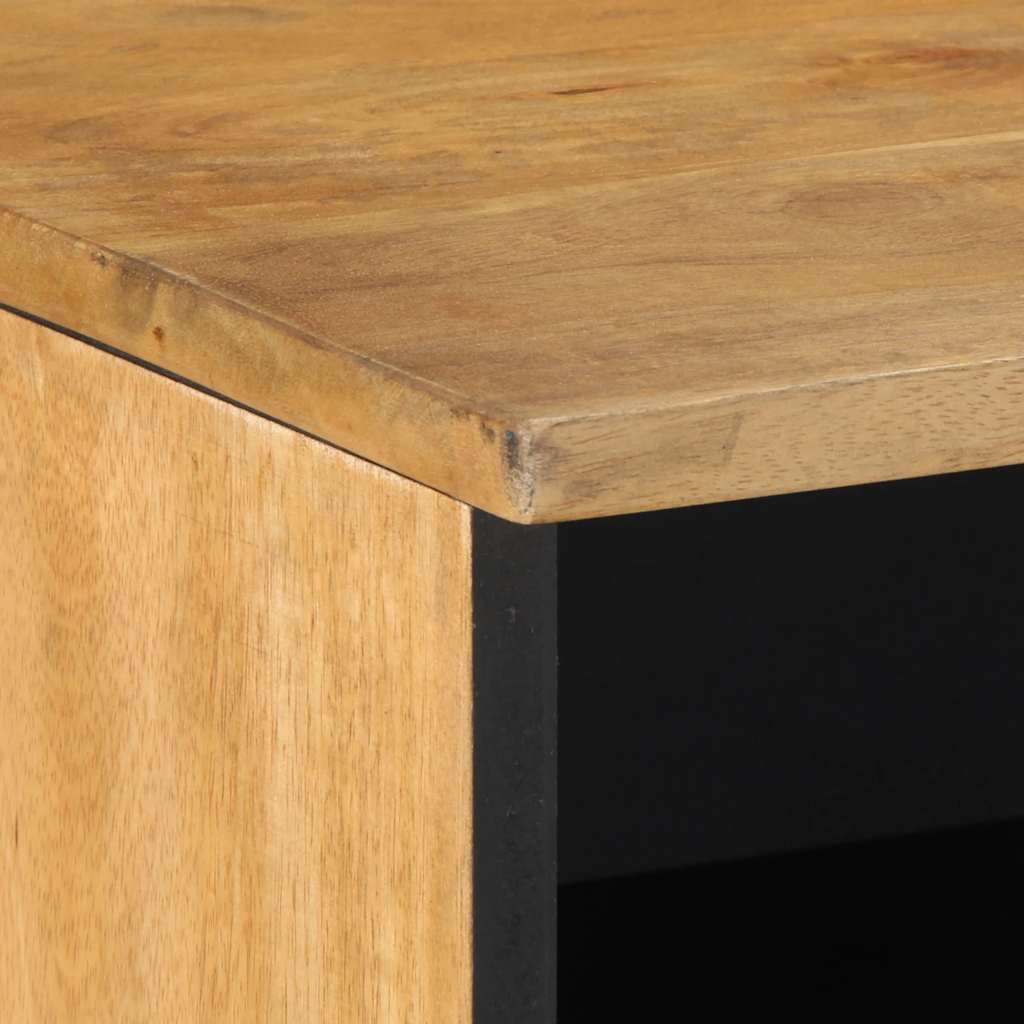 TV Cabinet Brown 80x33x46 cm Solid Mango Wood