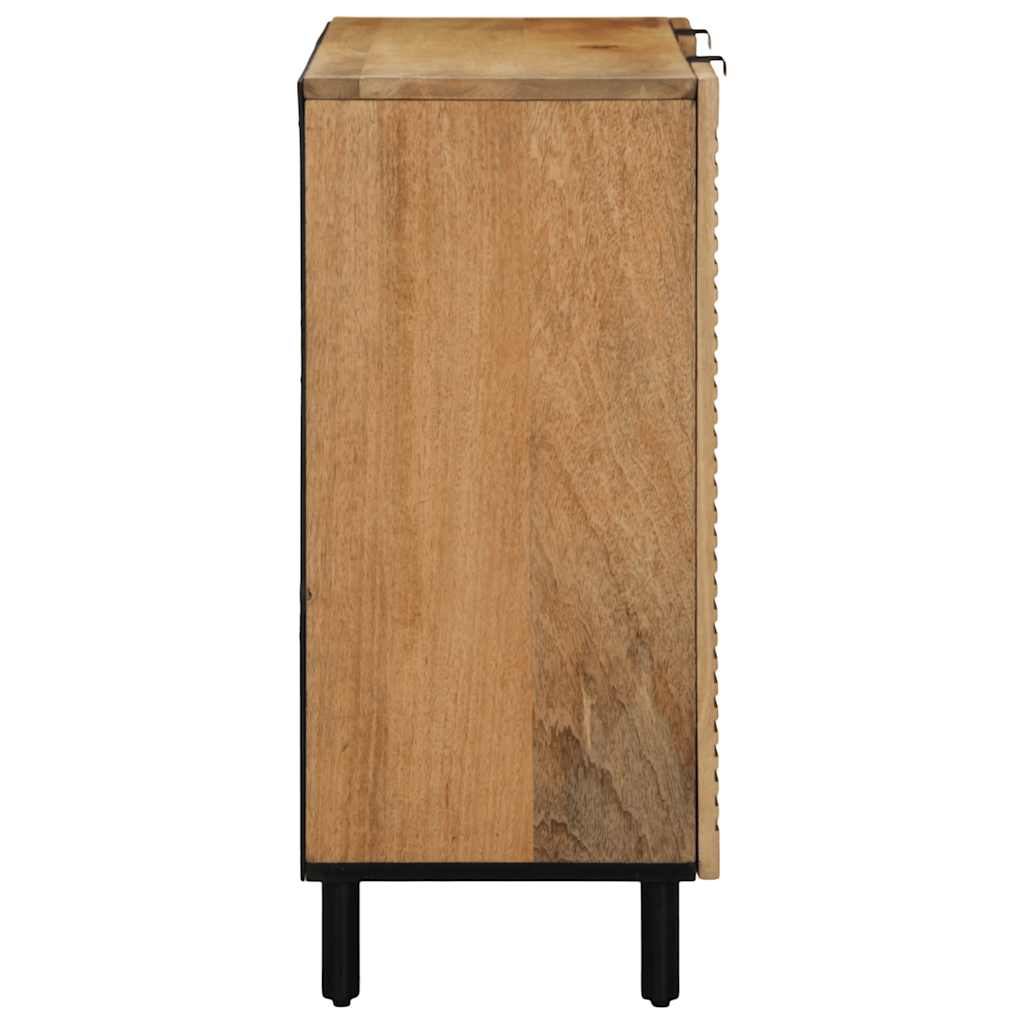 indauja Ruda 90x33x75 cm Masyvo medžio mango