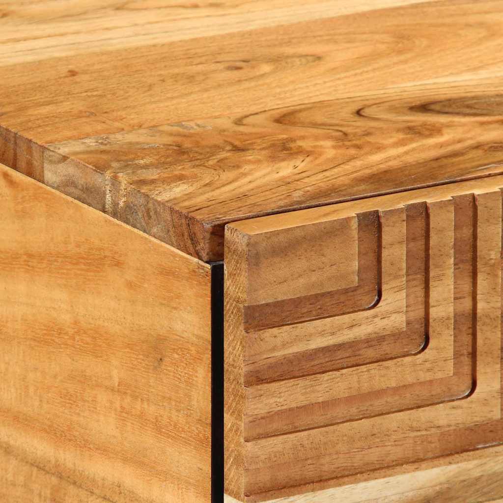 Kafijas galdiņš 100x54x40 cm no akācijas masīvkoka