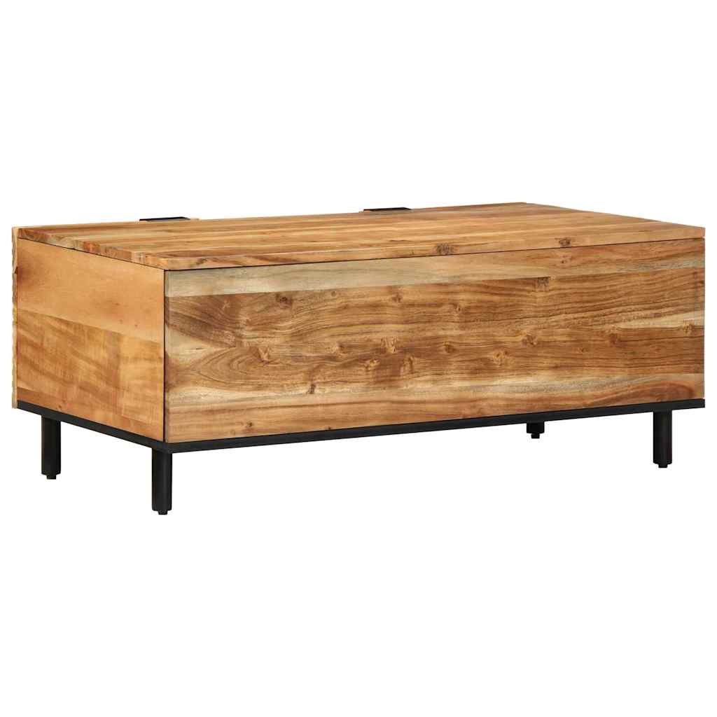Kafijas galdiņš 100x54x40 cm no akācijas masīvkoka