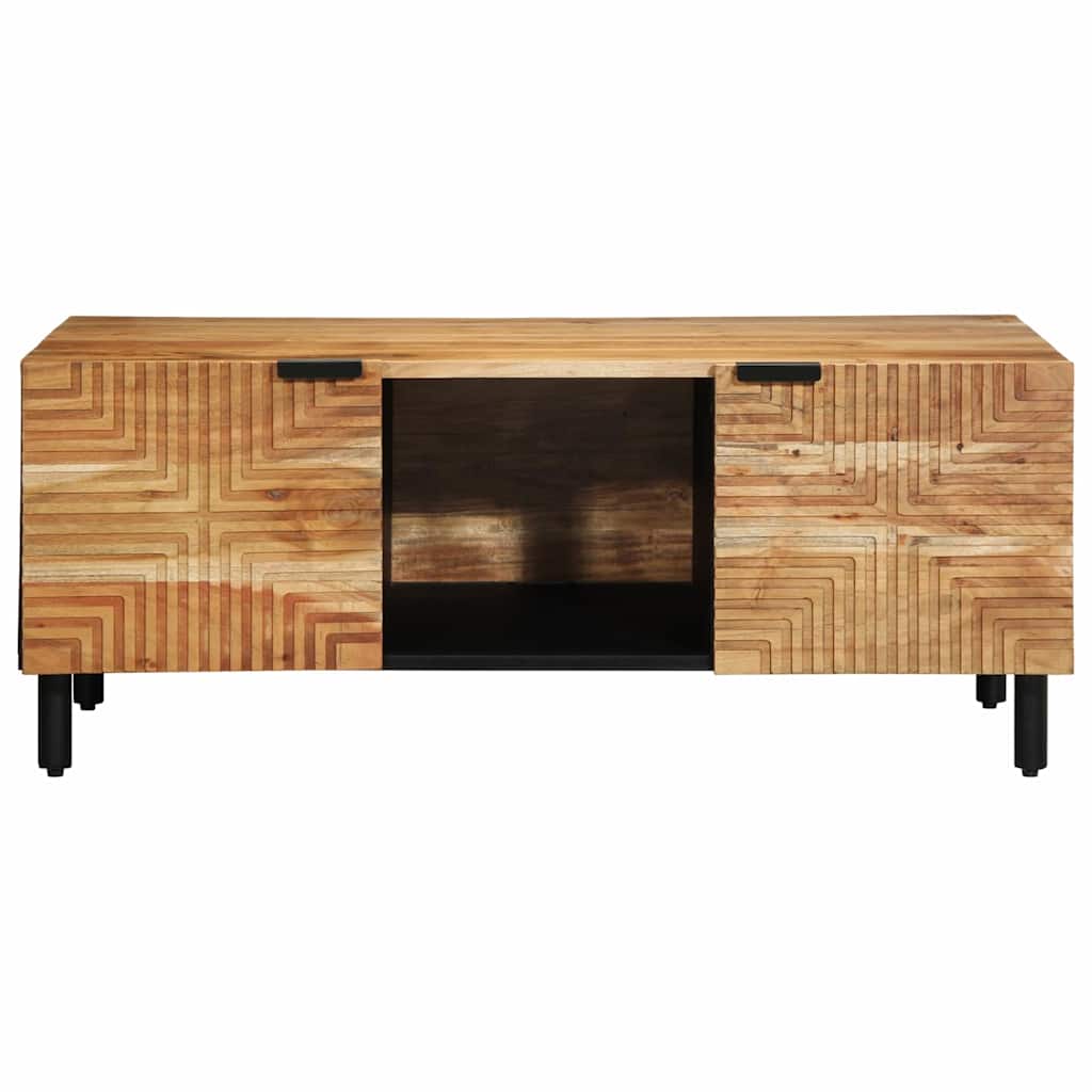 Kafijas galdiņš 100x54x40 cm no akācijas masīvkoka