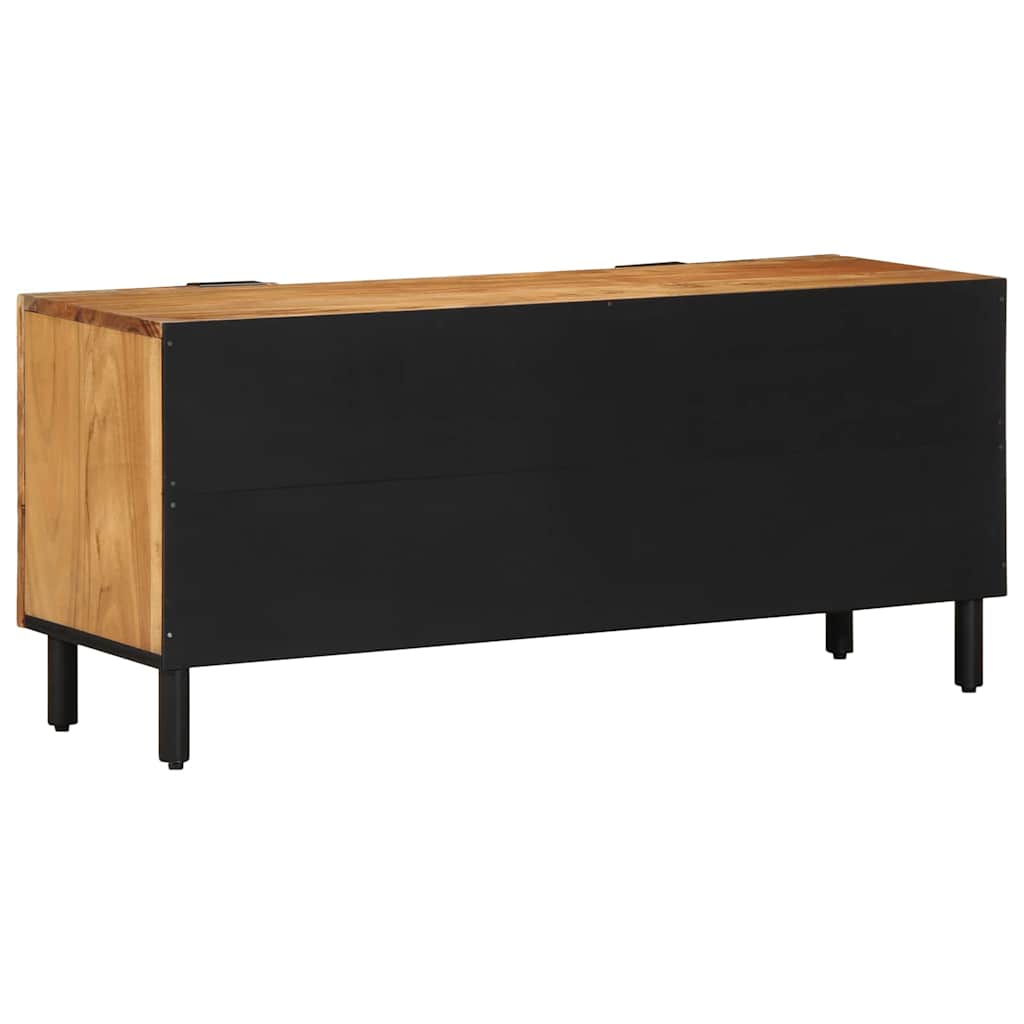 TV kabinetas 105x33,5x46 cm iš kietos akacijos medienos