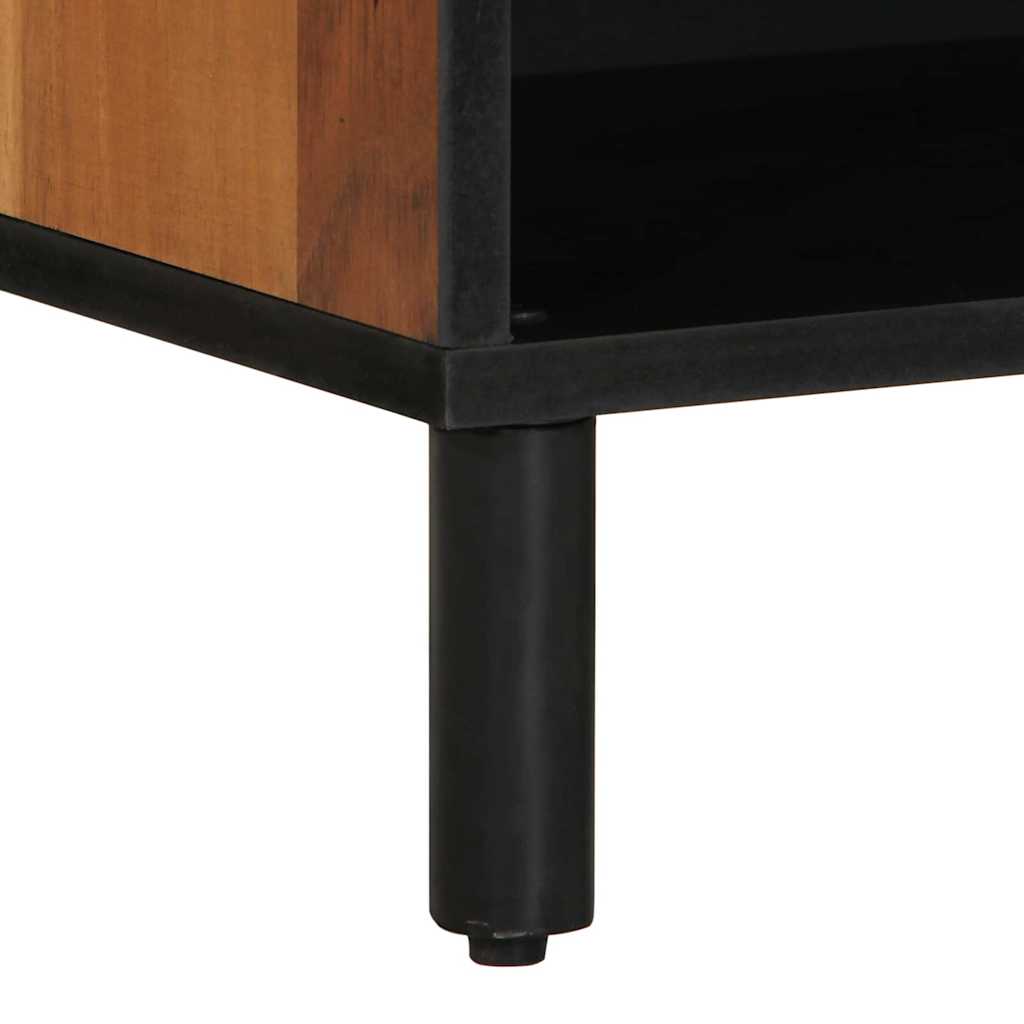 TV skapītis 80x31,5x46 cm masīvā akācijas kokā