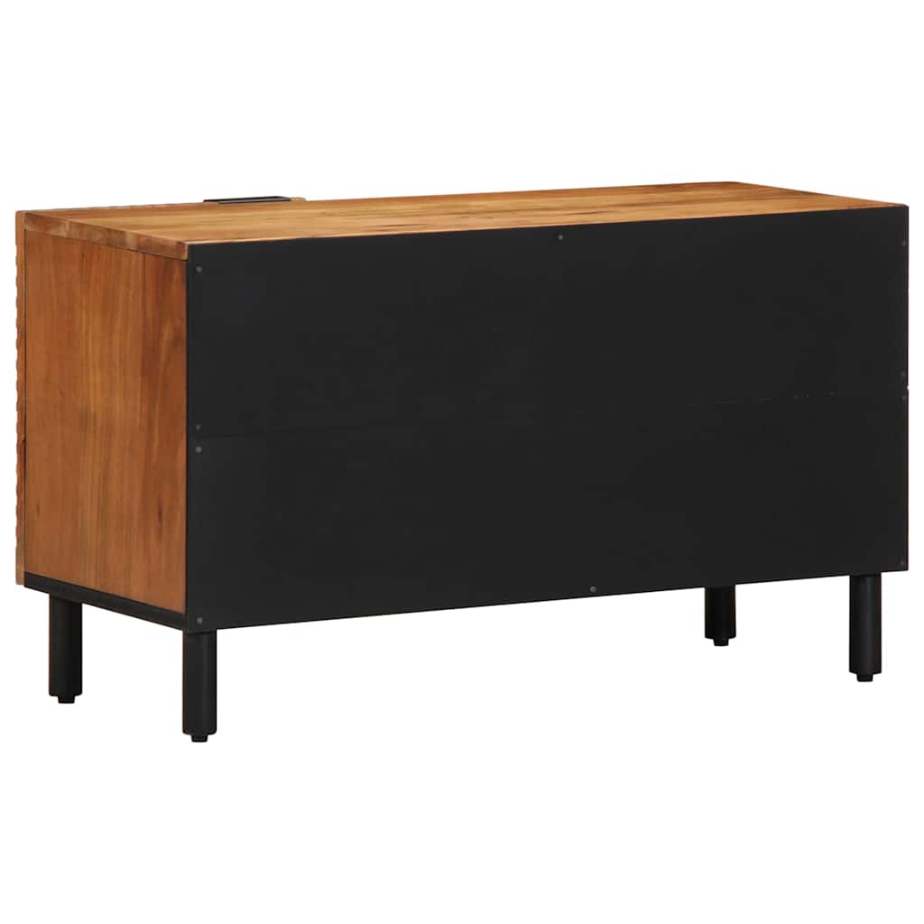 TV skapītis 80x31,5x46 cm masīvā akācijas kokā