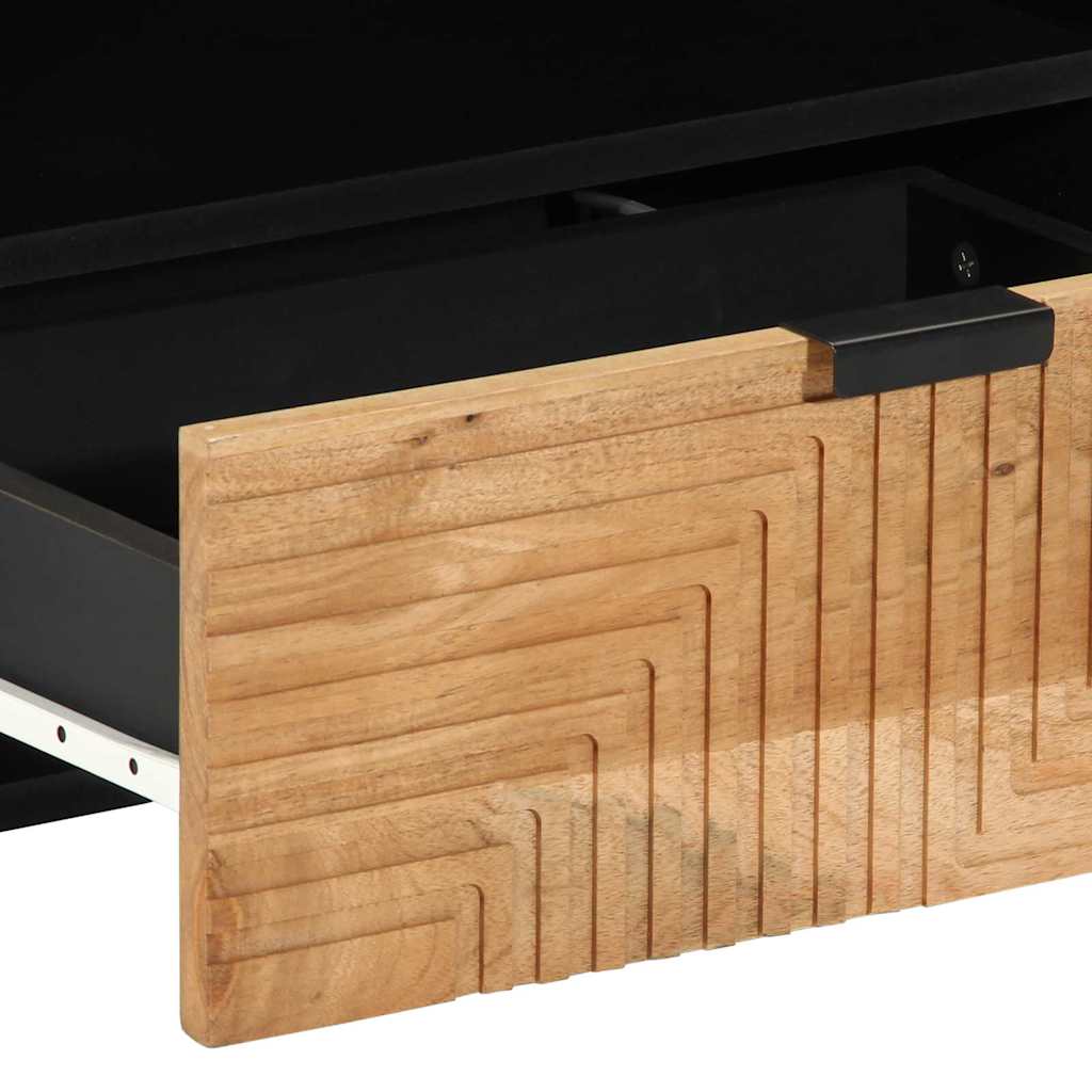 TV Staliukas 80x33,5x46 cm Iš tvirtos Akacijos medienos