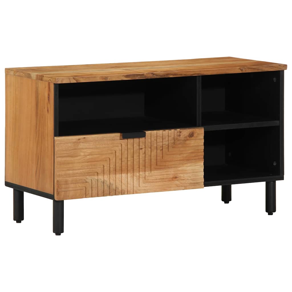 TV Staliukas 80x33,5x46 cm Iš tvirtos Akacijos medienos