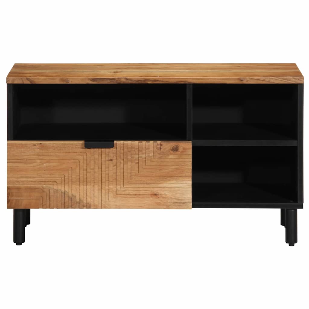 TV Staliukas 80x33,5x46 cm Iš tvirtos Akacijos medienos