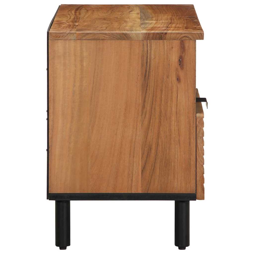 TV Staliukas 80x33,5x46 cm Iš tvirtos Akacijos medienos
