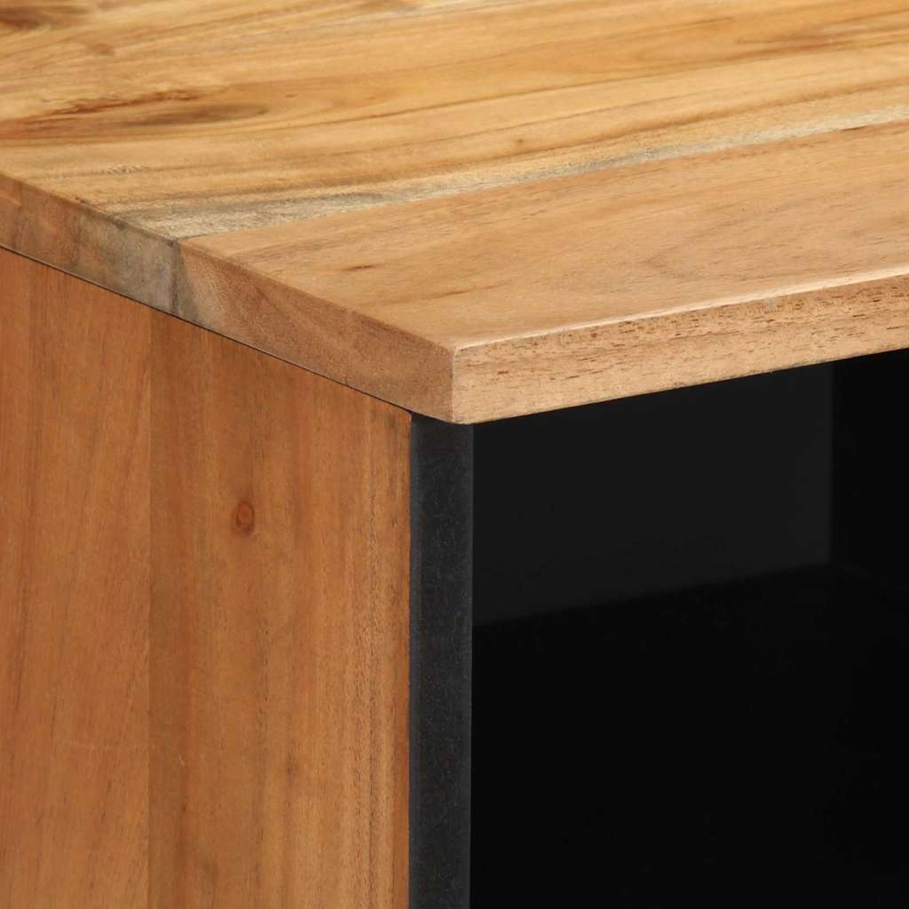 TV cabinet 100x33.5x46 cm solid acacia wood