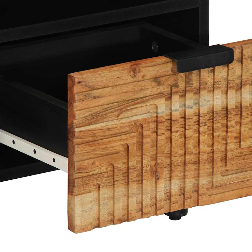 TV skapītis 100x33,5x46 cm no akācijas masīvkoka