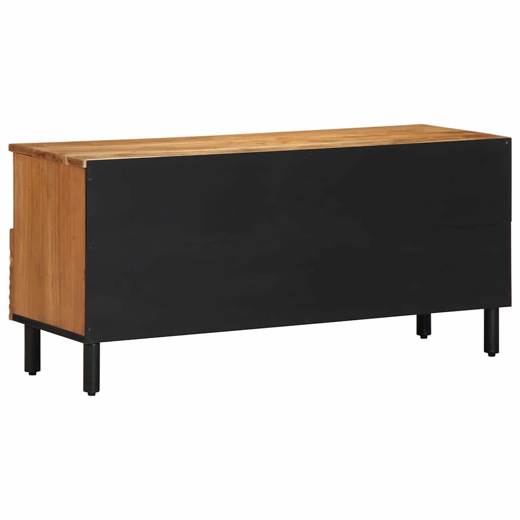 TV skapītis 100x33,5x46 cm no akācijas masīvkoka