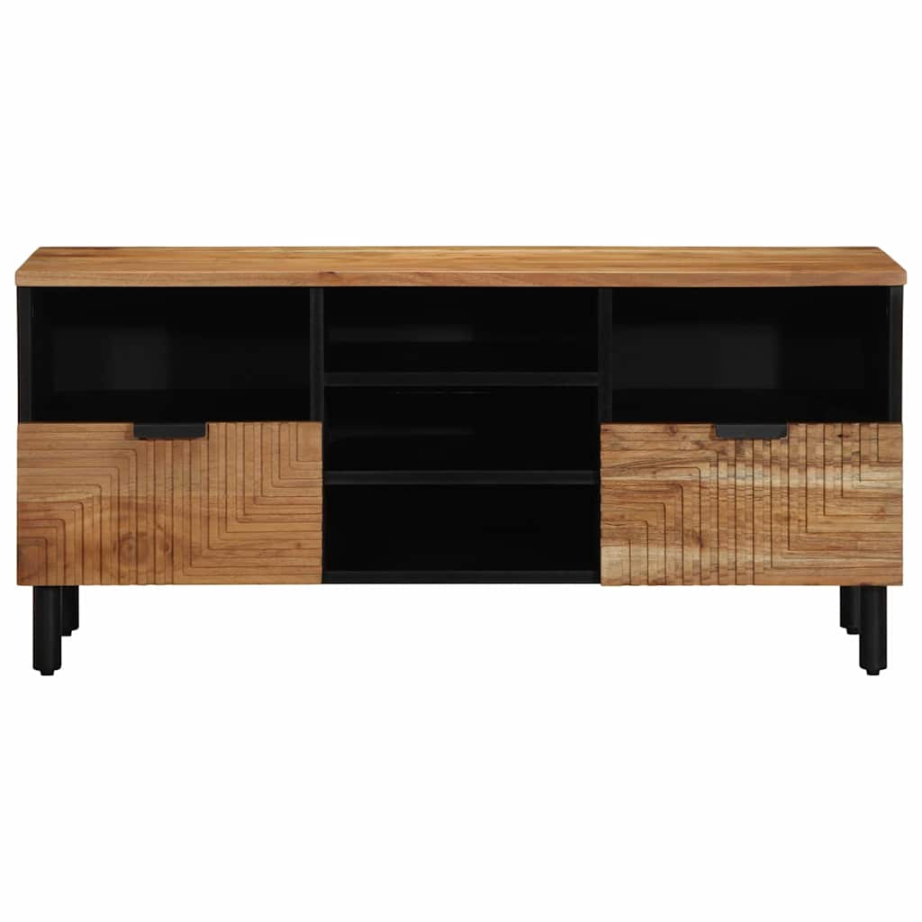 TV skapītis 100x33,5x46 cm no akācijas masīvkoka