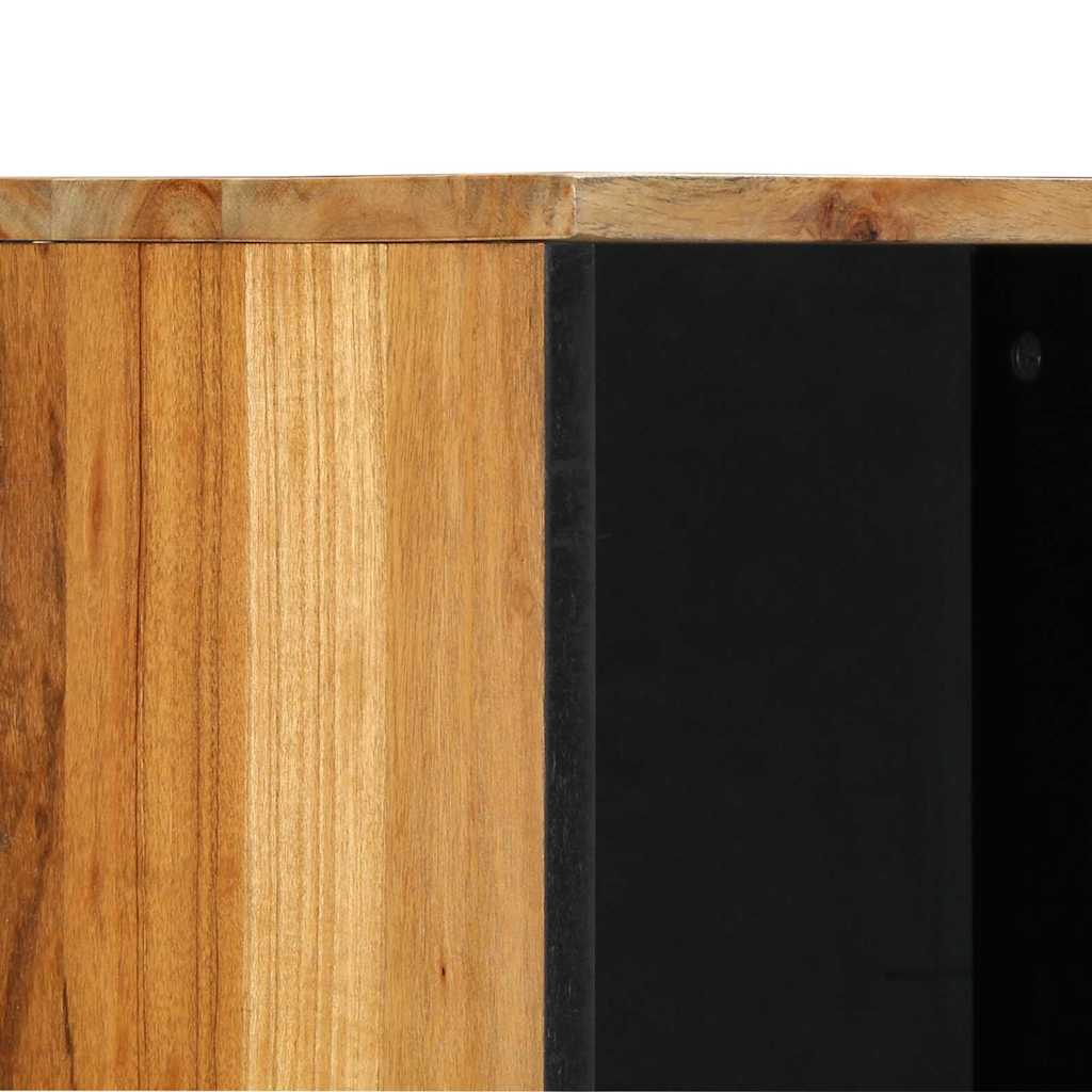 Bathroom cabinet 38x33x160 cm Solid acacia wood