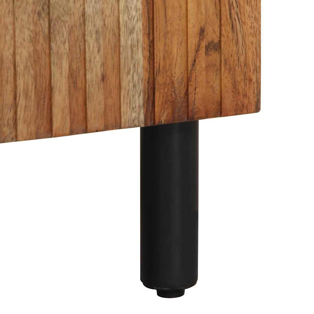 Vonios spintelė 38x33x160 cm Kietas akacijos medis