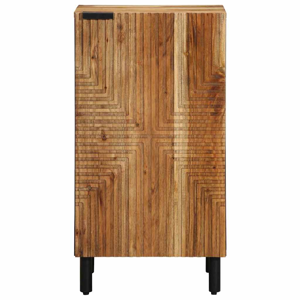 Kabalas su lentyna Ruda 40 x 33,5 x 75 cm Kietas mango medis