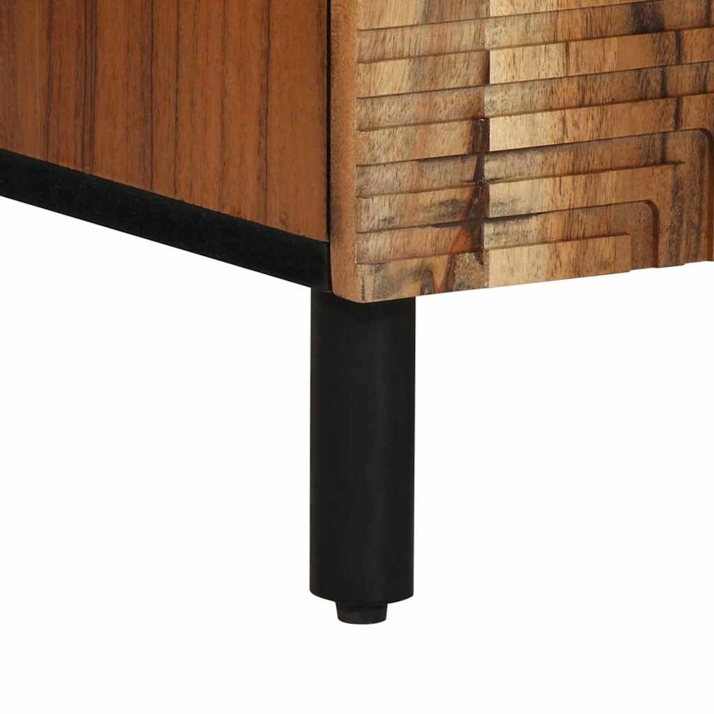 Sānu skapis 60x33x75 cm No akācijas masīvkoka