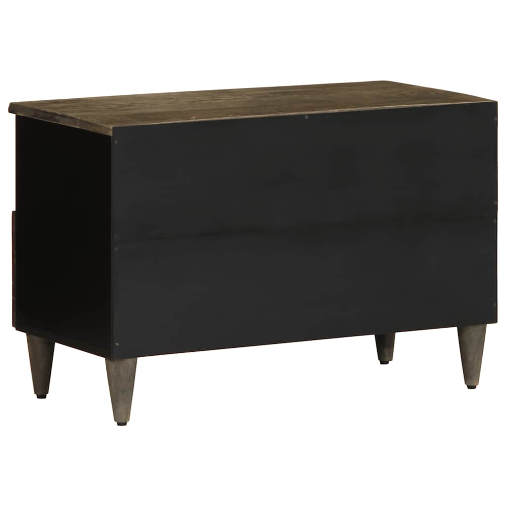 light grey solid mango wood TV cabinet
