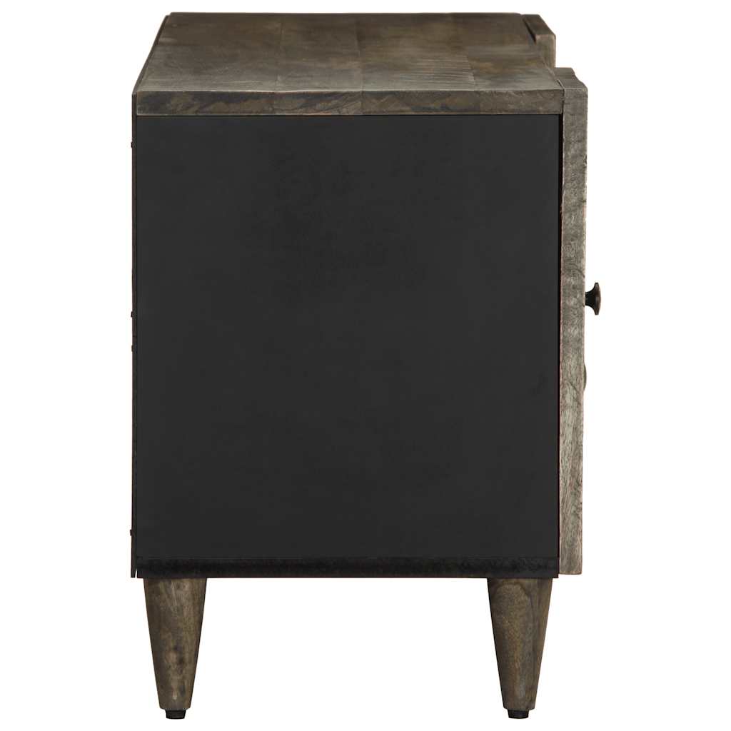 light grey solid mango wood TV cabinet