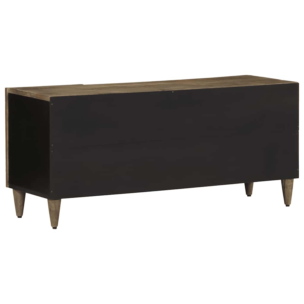 light grey solid mango wood TV cabinet