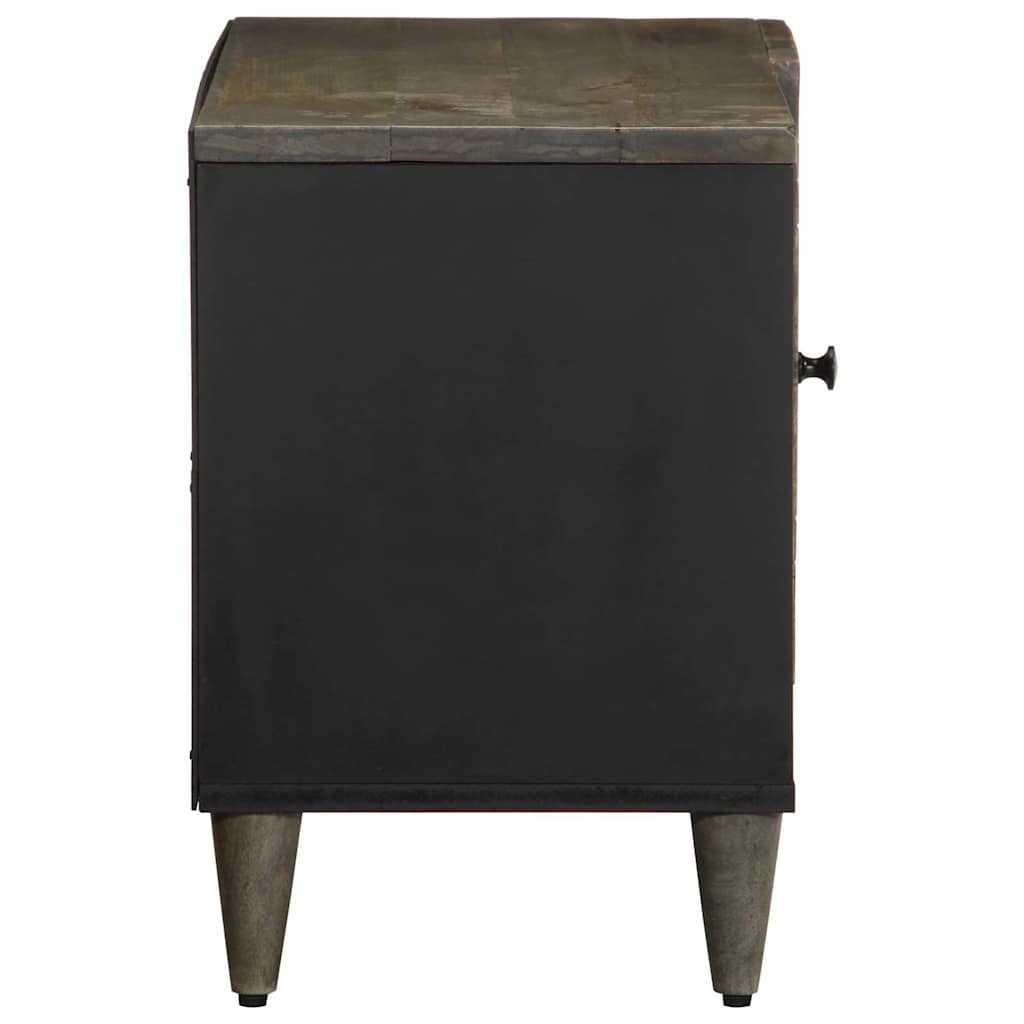 light grey solid mango wood TV cabinet