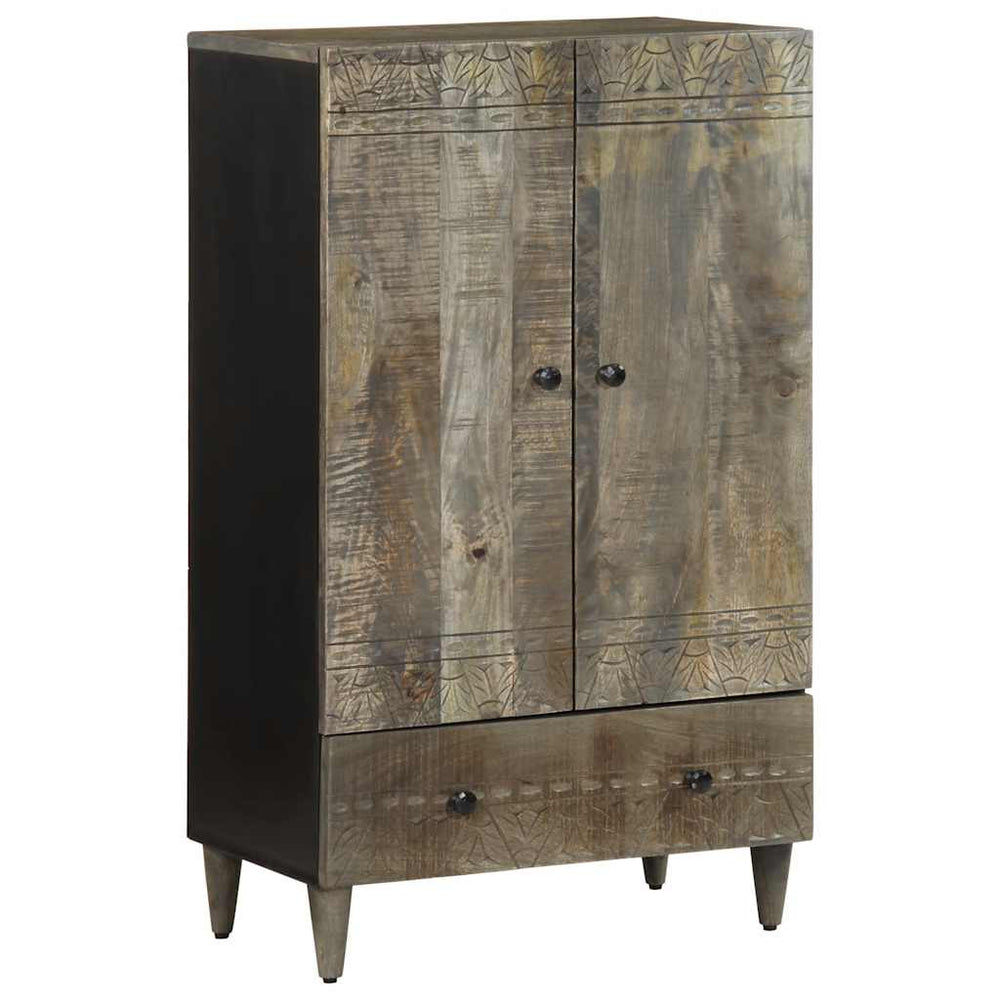 Highboard 60x33x100 cm Masyvo medžio mango