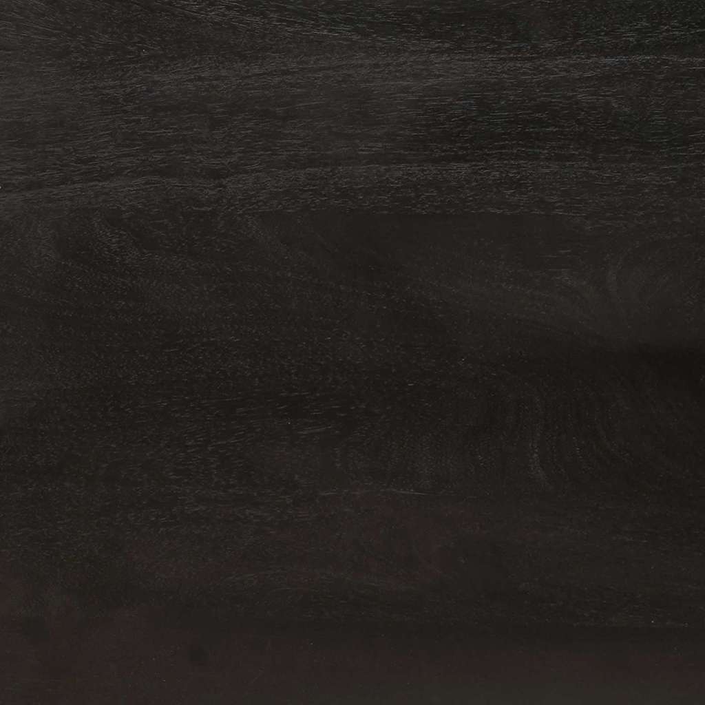 Šoninė spintelė su durimis Juodas ir auksinis 60 x 33,5 x 75 cm
