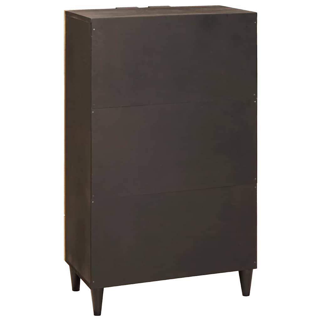 Sideboard Black and Gold 60 x 33.5 x 100 cm