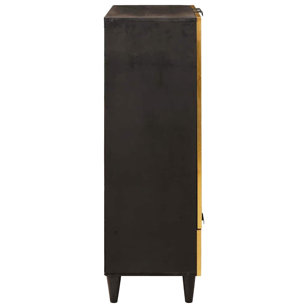 Sideboard Black and Gold 60 x 33.5 x 100 cm