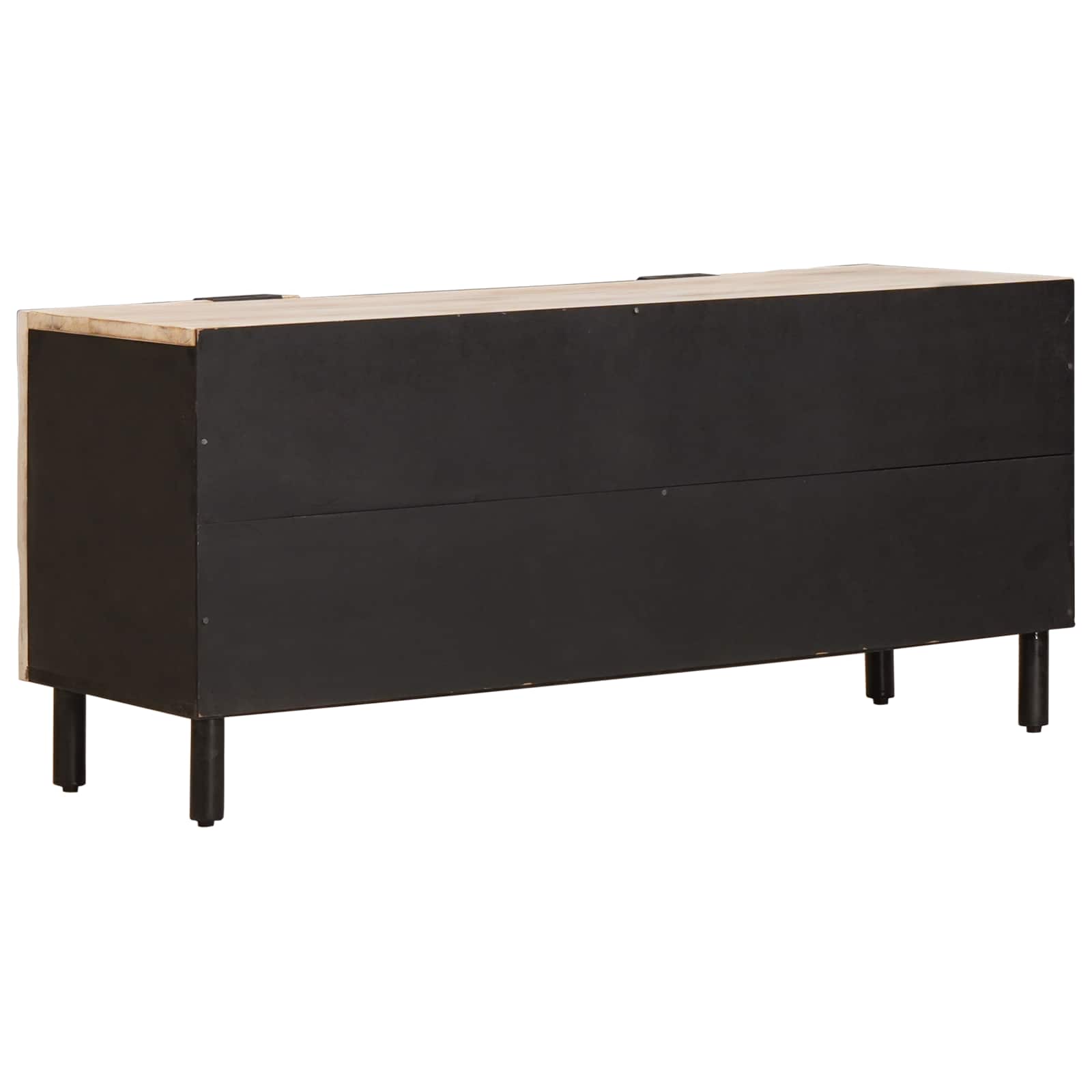 Televizoriaus spintelė Baltos skalbimo apdaila 105 x 33 x 46 cm