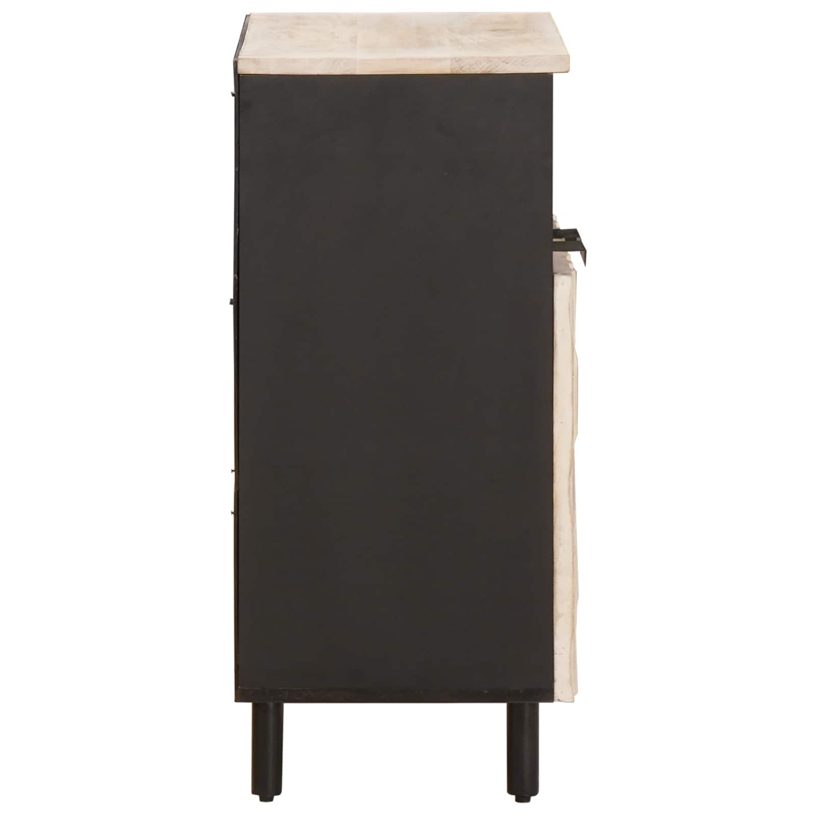 Kabalas su saugykla Baltos skalbimo apdaila 60 x 33,5 x 75 cm