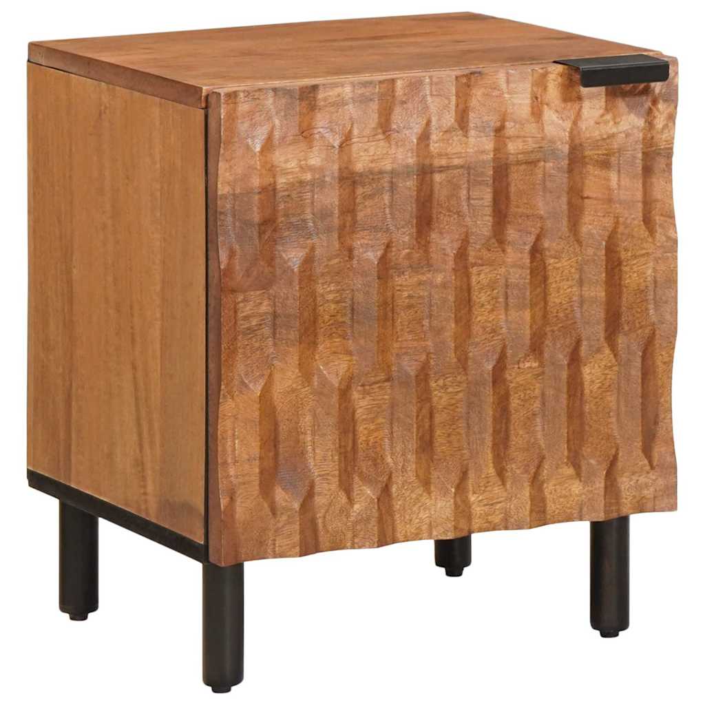 Šalia lovos spintelė 2 pcs Ruda 40 x 33,5 x 46 cm