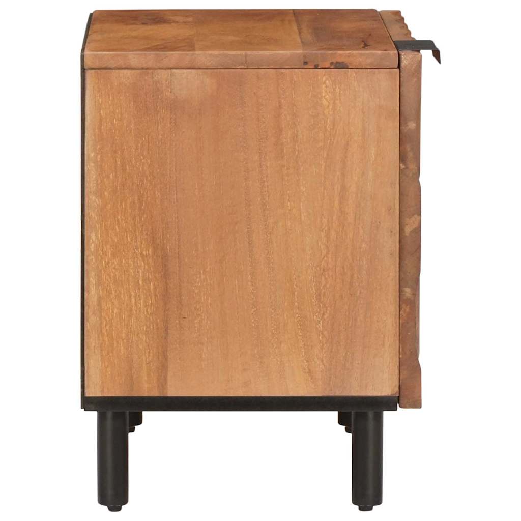 Šalia lovos spintelė 2 pcs Ruda 40 x 33,5 x 46 cm